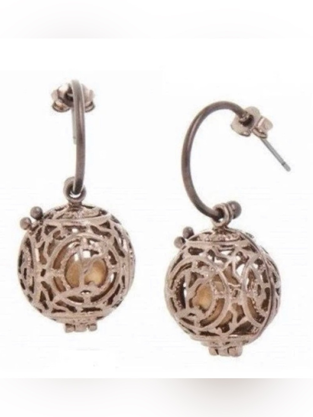 LISA HOFFMAN fragrance earrings, NWOT